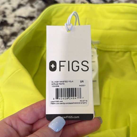 NWT figs High Waisted Yola Skinny Scrub Pants™ - Picture 5 of 6